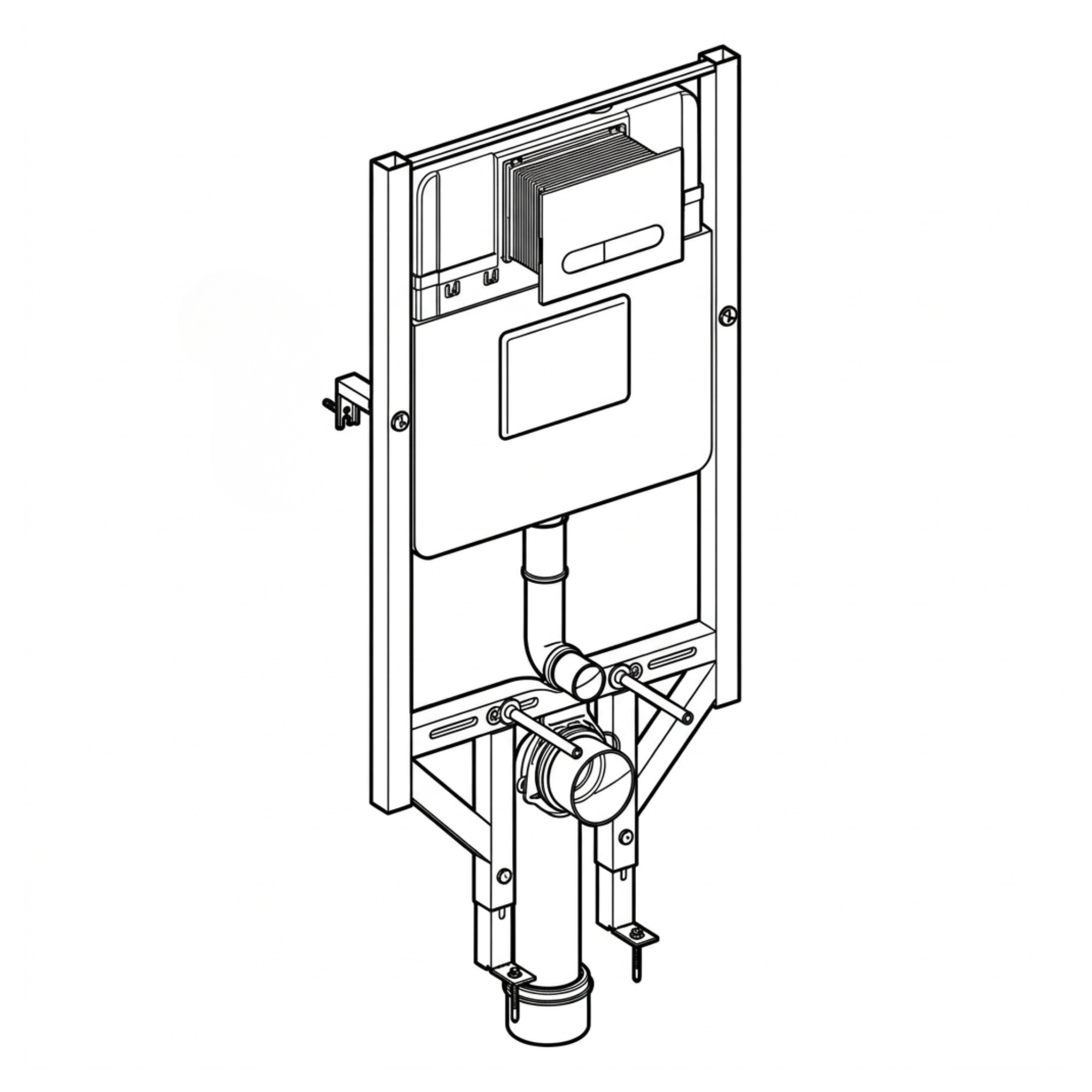 Gömme Rezervuar ve Kumanda Paneli