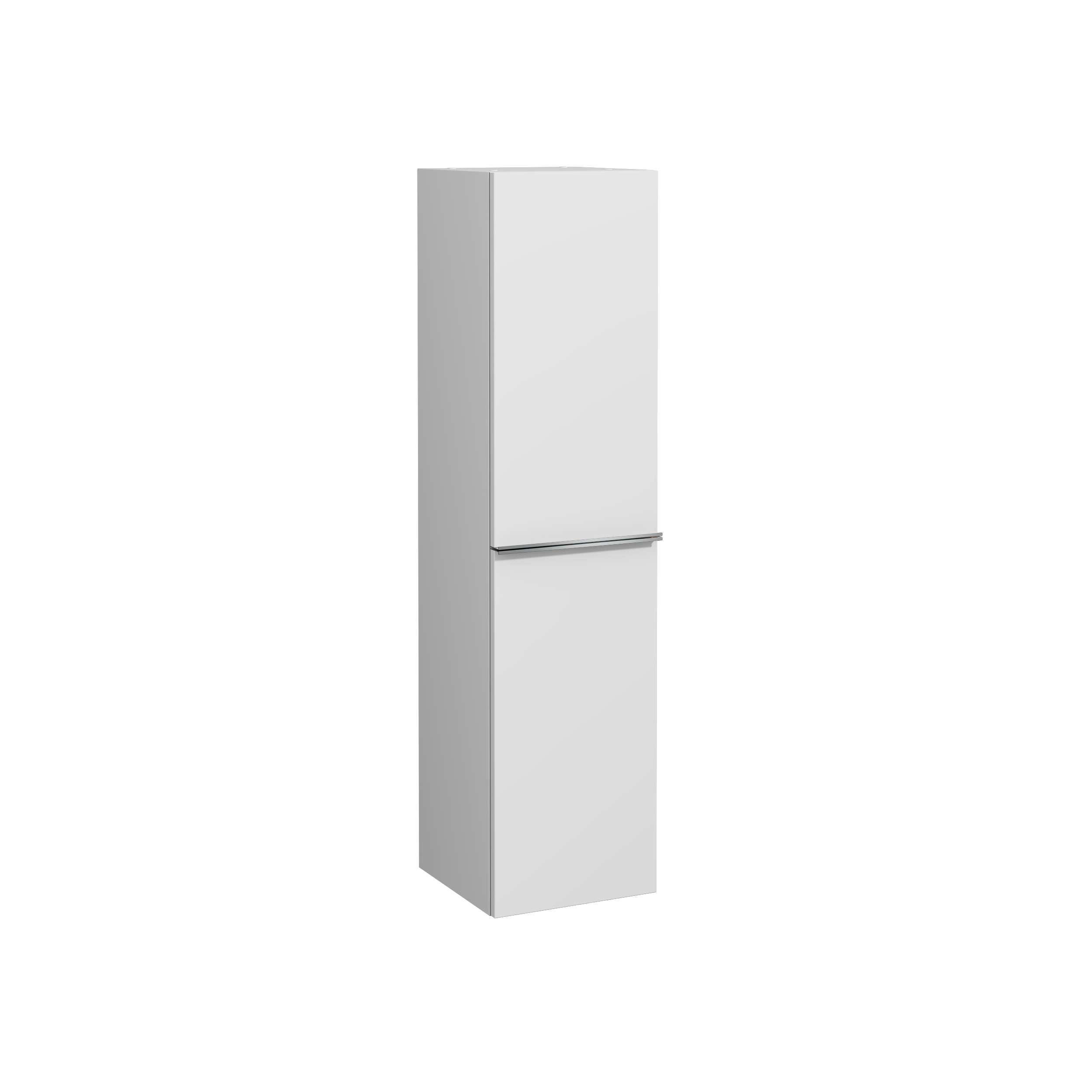 Terni Tall Cabinet with Basket White 35 cm