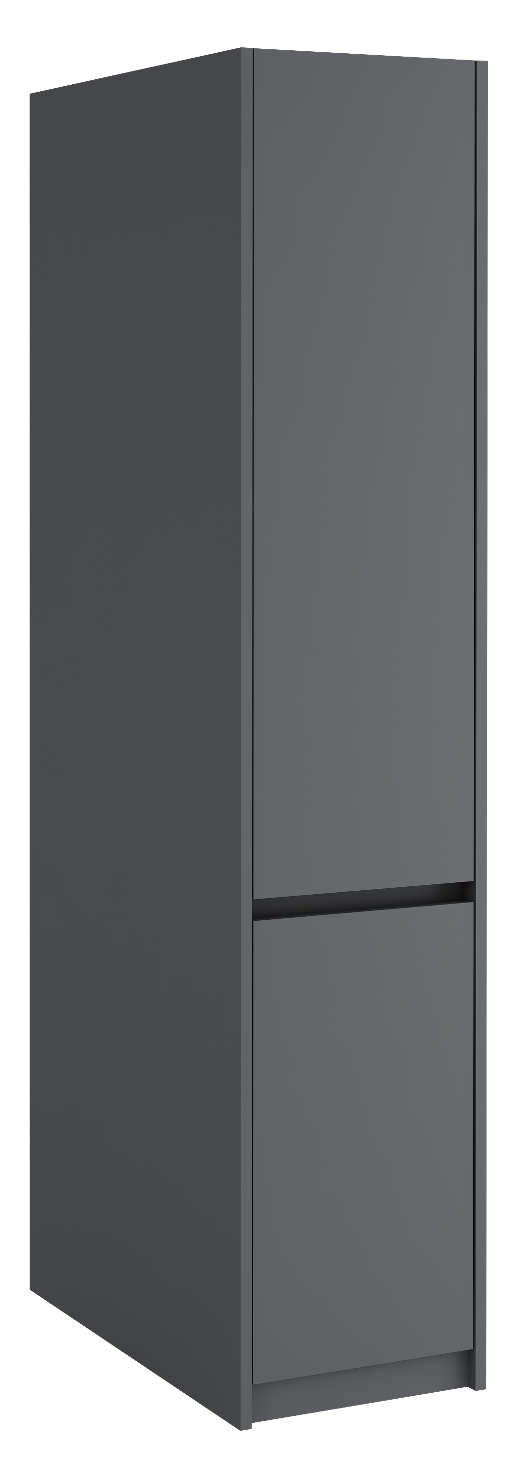 Lavanderia Cesto Laundry Cabinet Anthracite 40 cm  