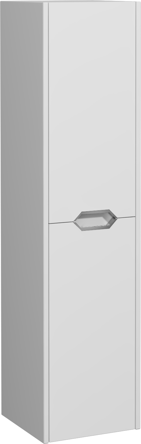 Pavia Tall Cabinet White 40 cm 