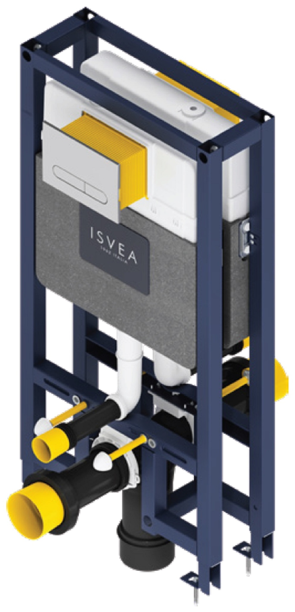 Durezza Drywall Type Back-to-Back Concealed Cistern