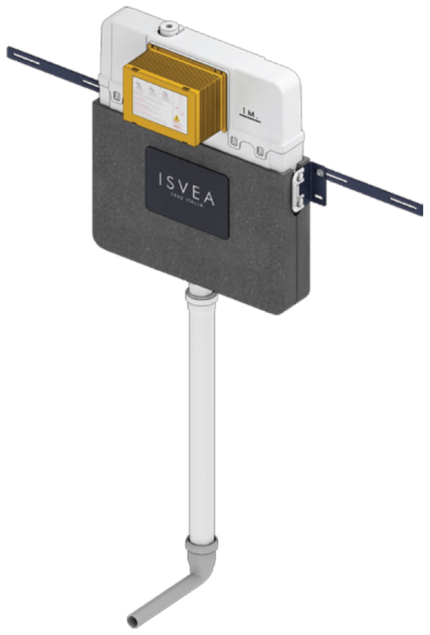 Durezza Squat Toilet Type Concealed Cistern