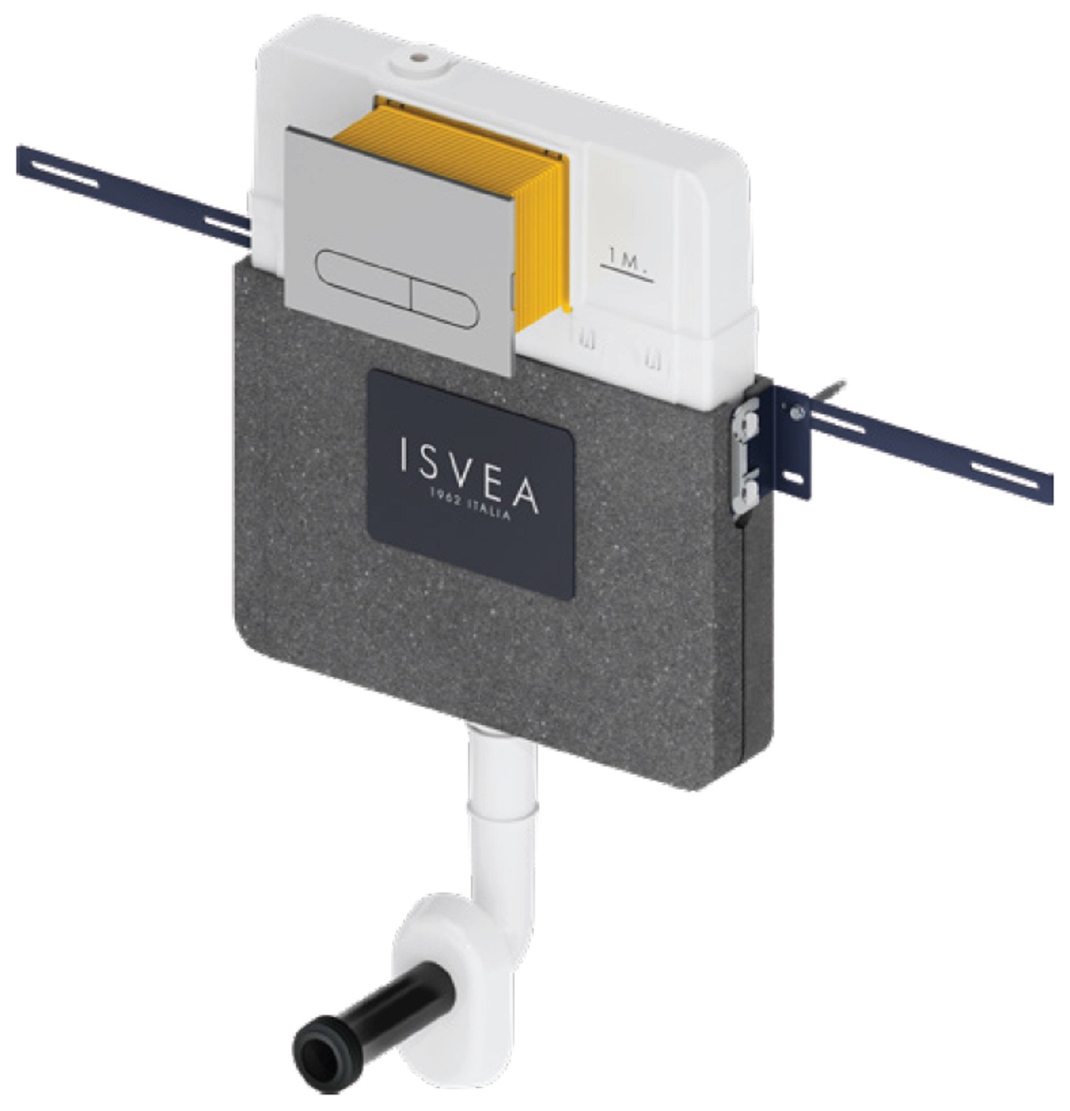 Durezza Single Toilet Type Concealed Cistern