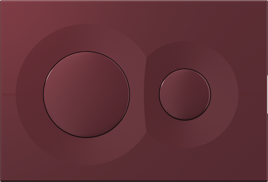 Dome Control Panel Rustic Burgundy
