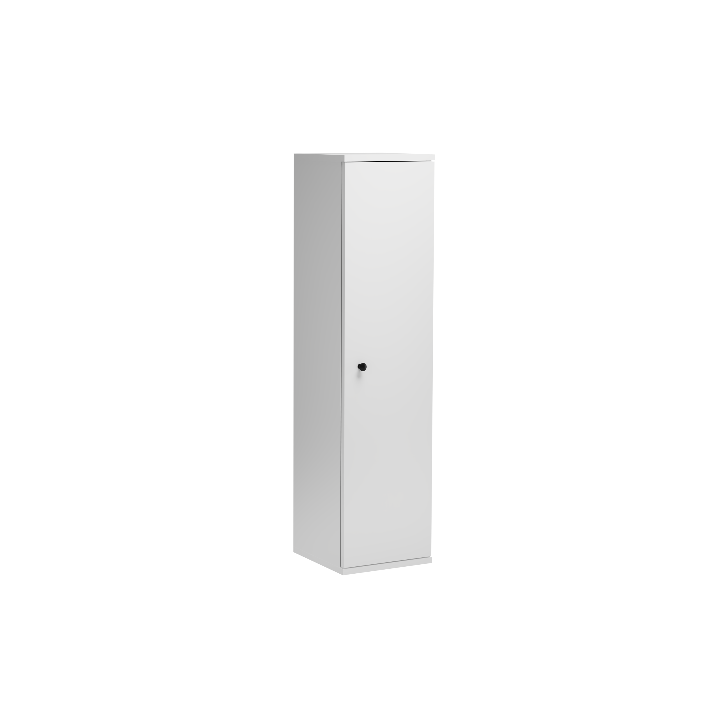 Bari Washbasin Tall Cabinet White 35 cm