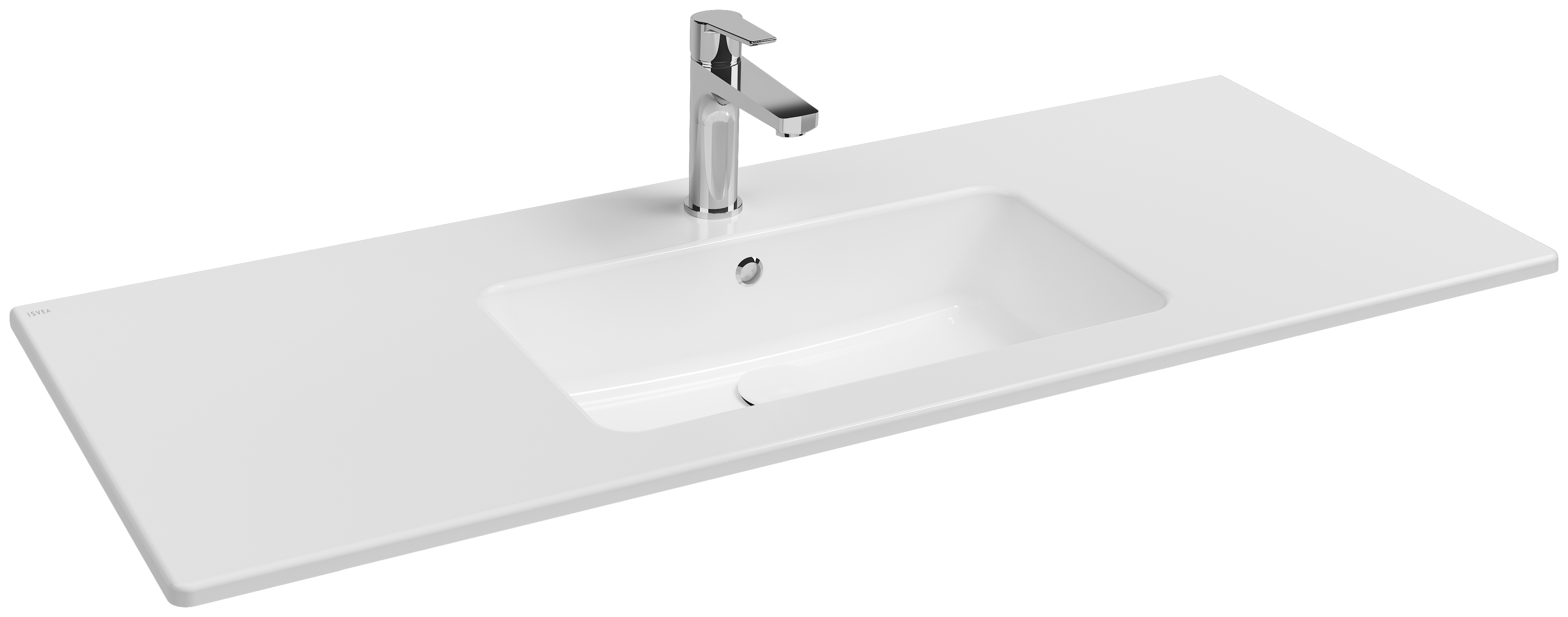 Sistema T Flat Washbasin 121 cm
