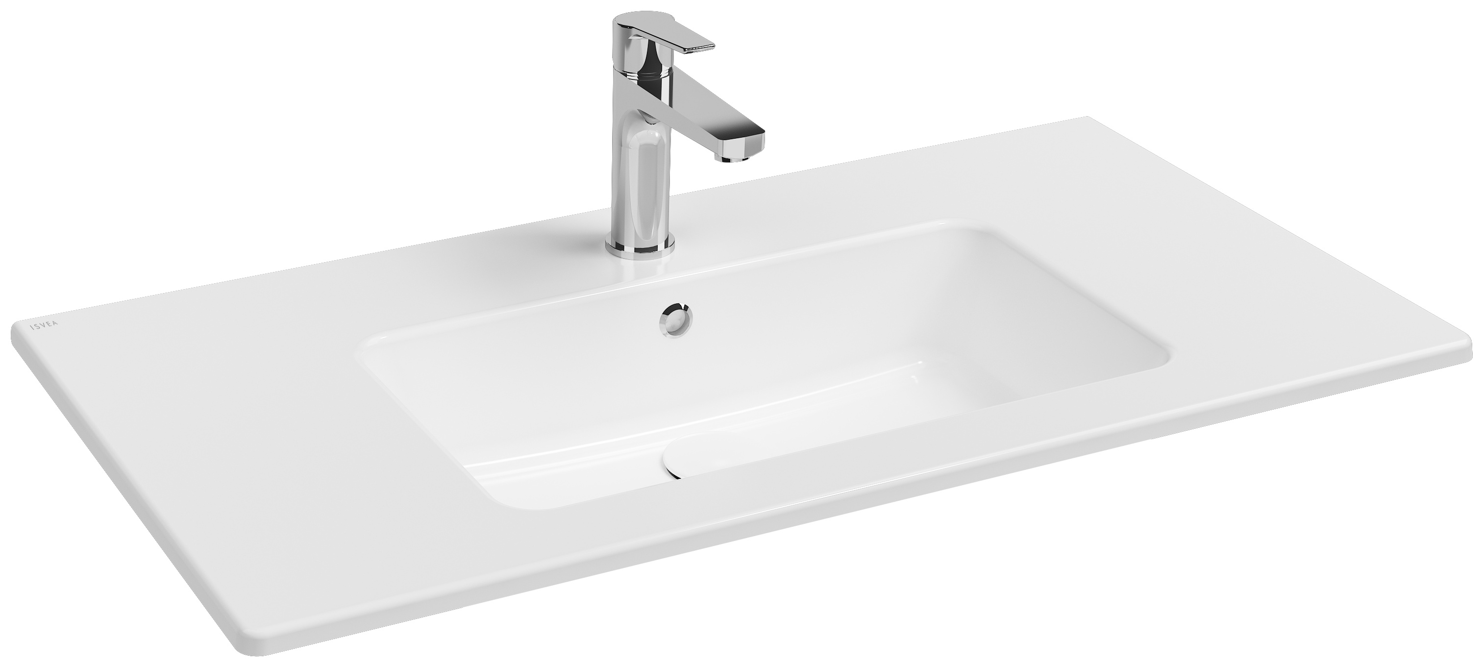 Sistema T Flat Washbasin 91 cm