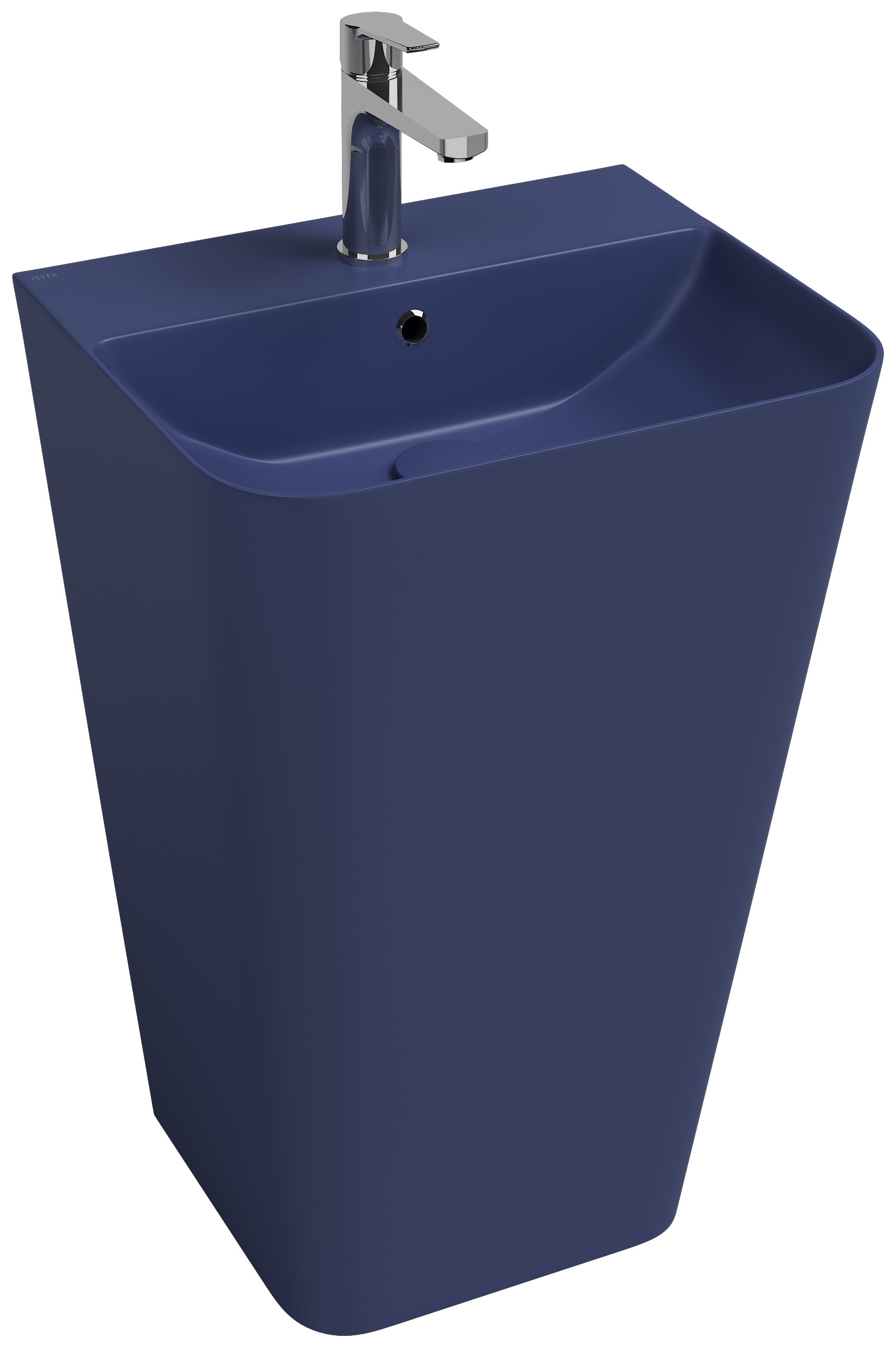 Sott'Aqua Monobloc Floor-Standing Washbasin 50 cm Isvea Blue