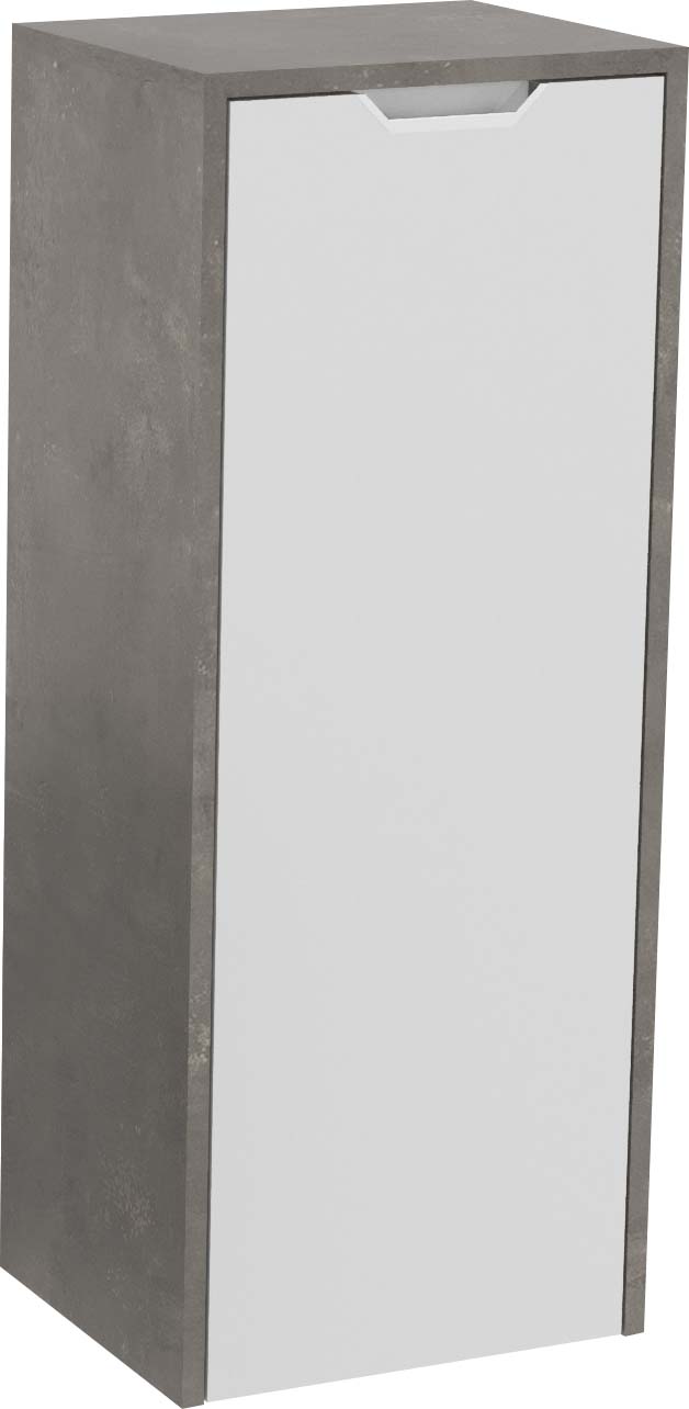 Pavia Mobile Alto Basso Argento Retro 40 cm 