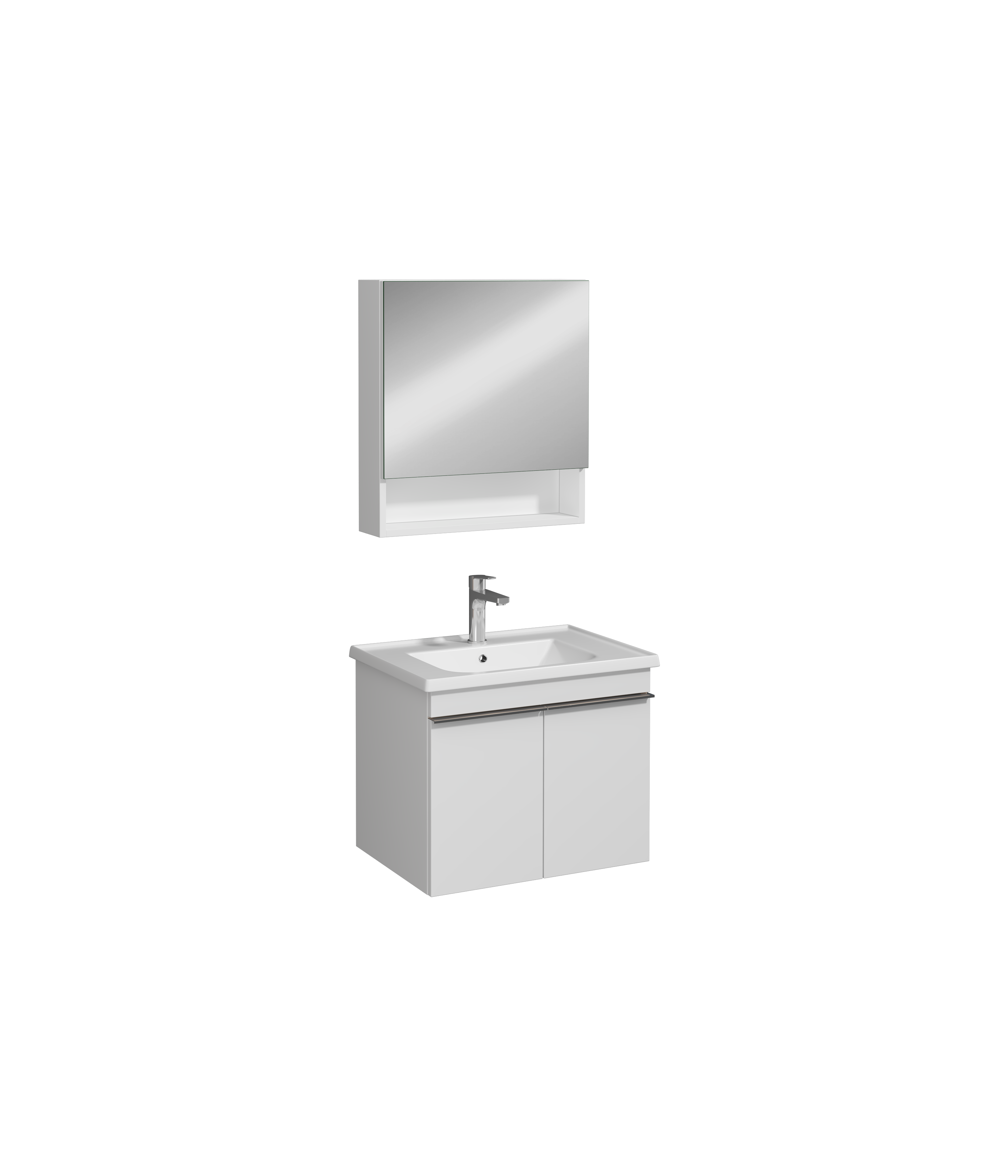 Terni Mobile Lavabo Bianco 65 cm 
