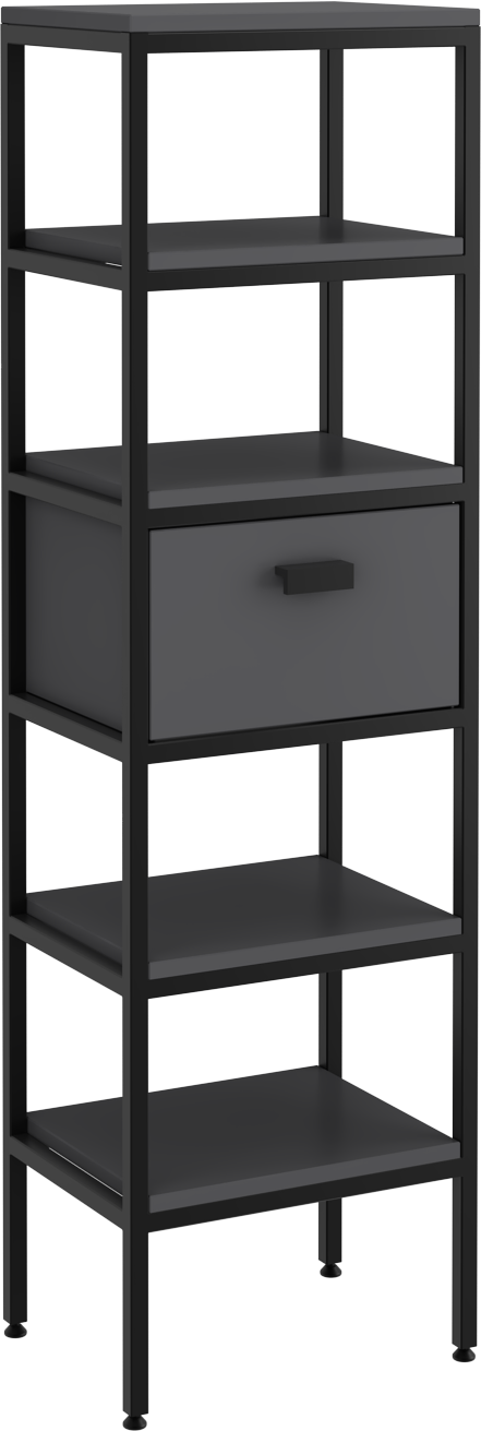 Fermo Mobile Alto Antracite 40 cm