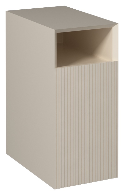 Infinity Mobile Basso Sospeso Profondo 30cm Destro Crema