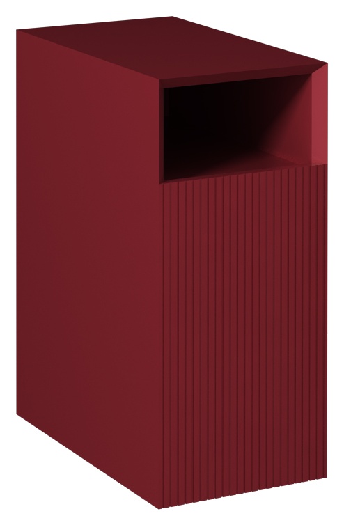 Infinity Mobile Basso Sospeso Profondo 30cm Destro Rosso Rubino 