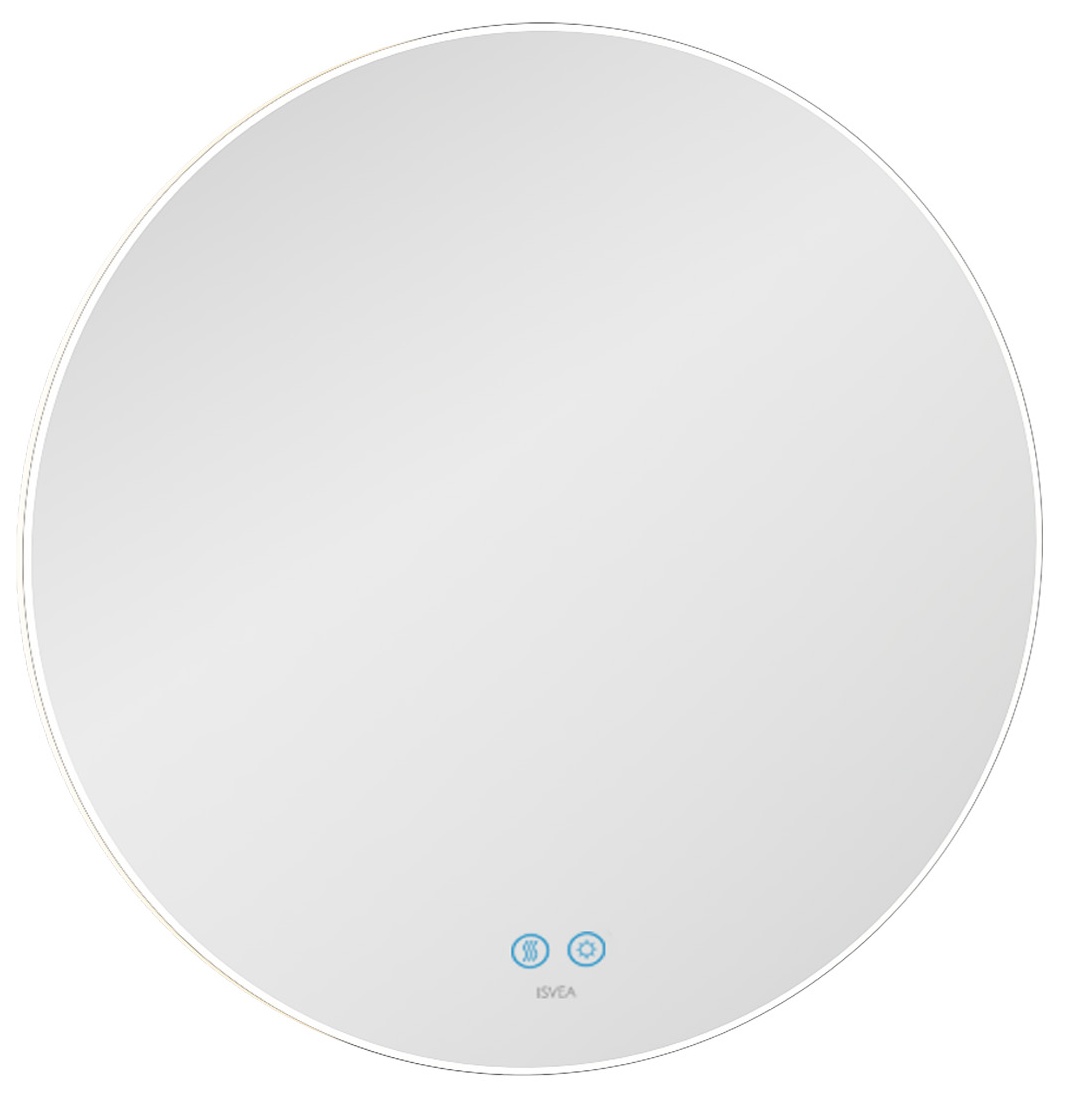 Infinity Mono Specchio LED Multicolore 60 cm