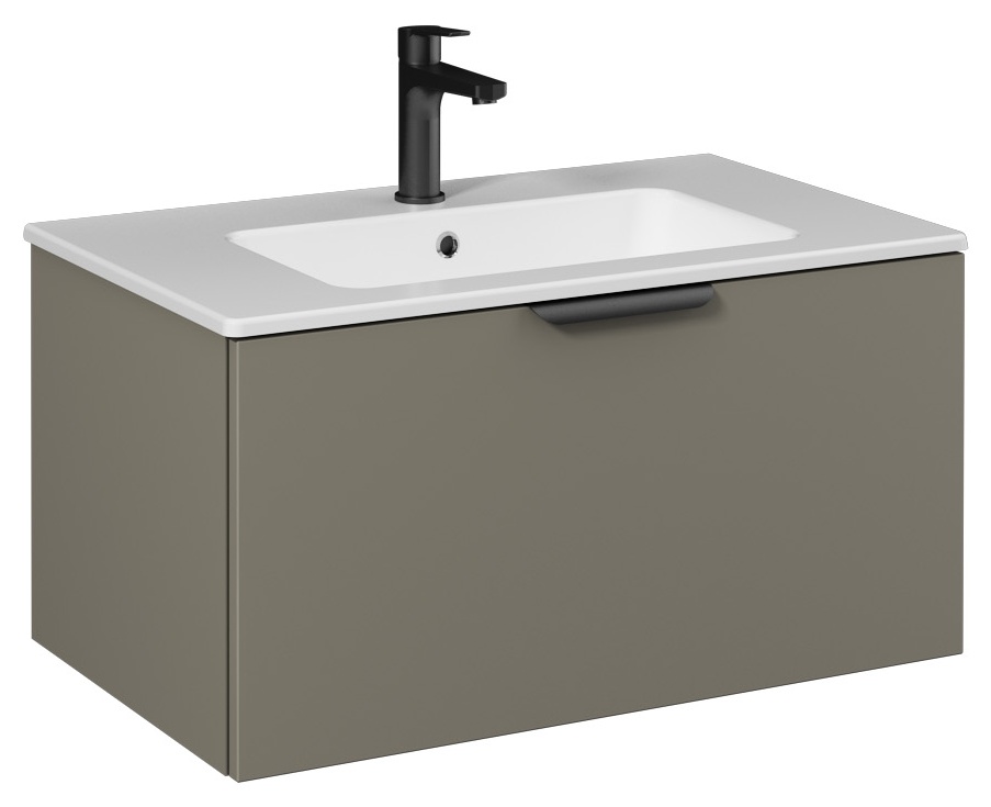 LIV Mobile Lavabo 80cm (10SL51081 incluso) Lava Cassetto Singolo