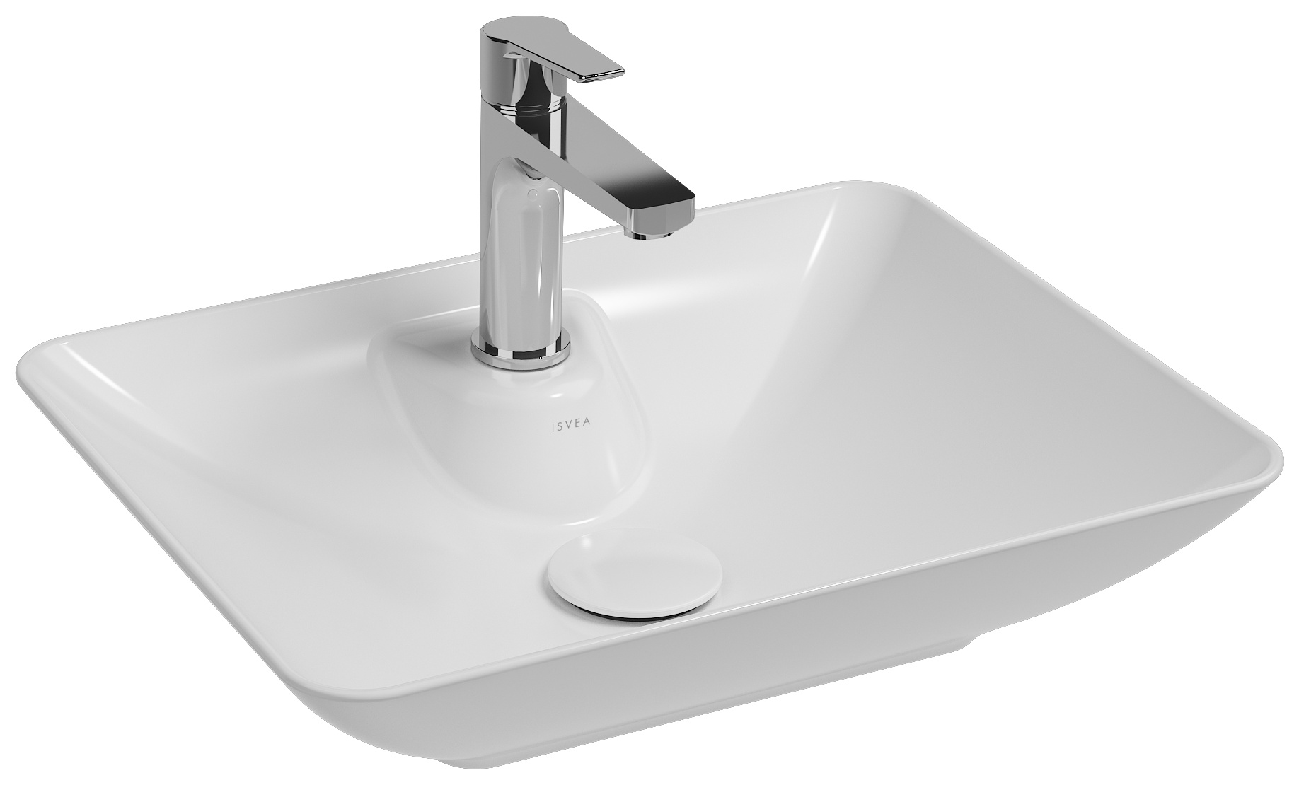 Sistema Y Lavabo da Appoggio 52 cm
