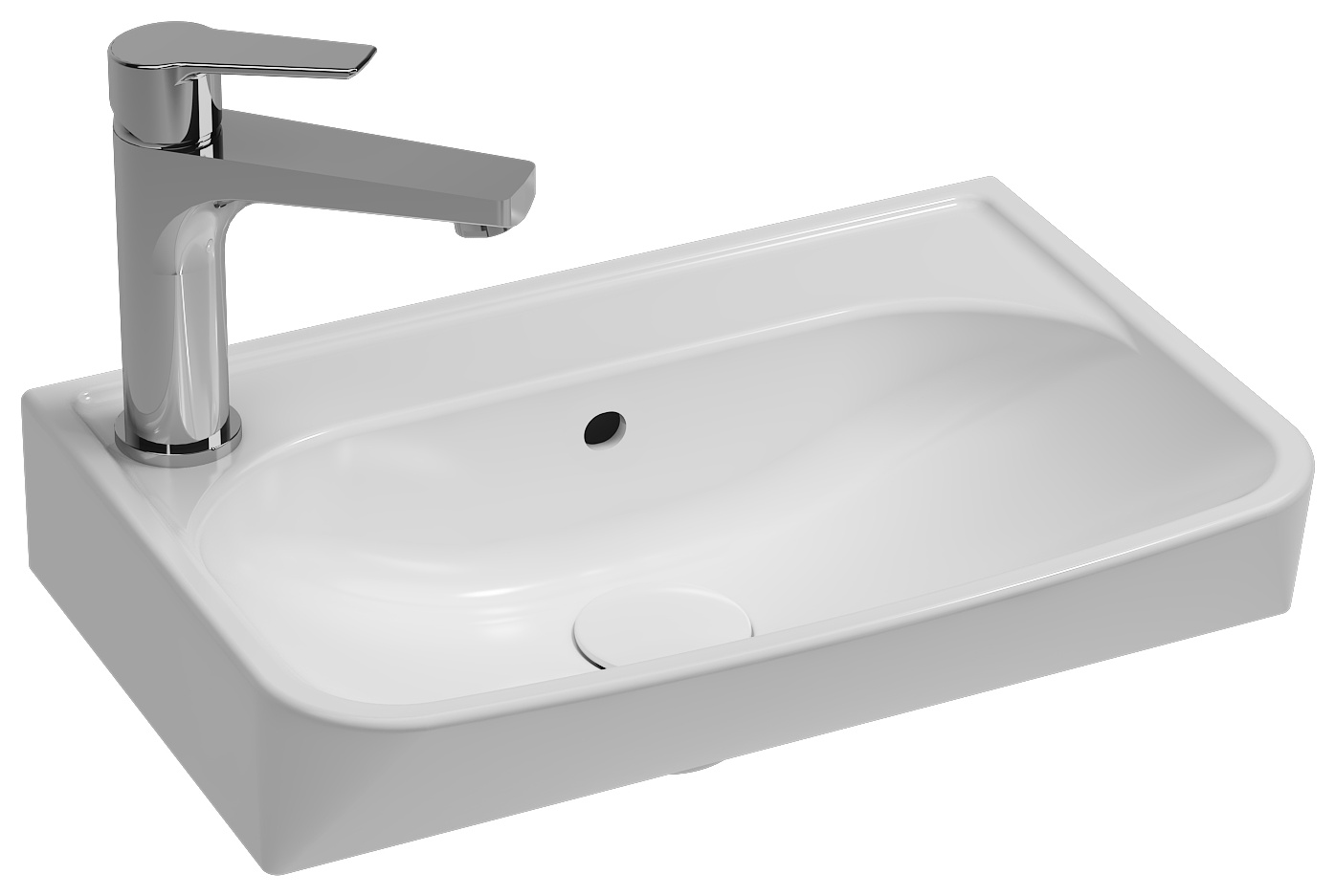Ventuno Lavabo da Appoggio 45 cm