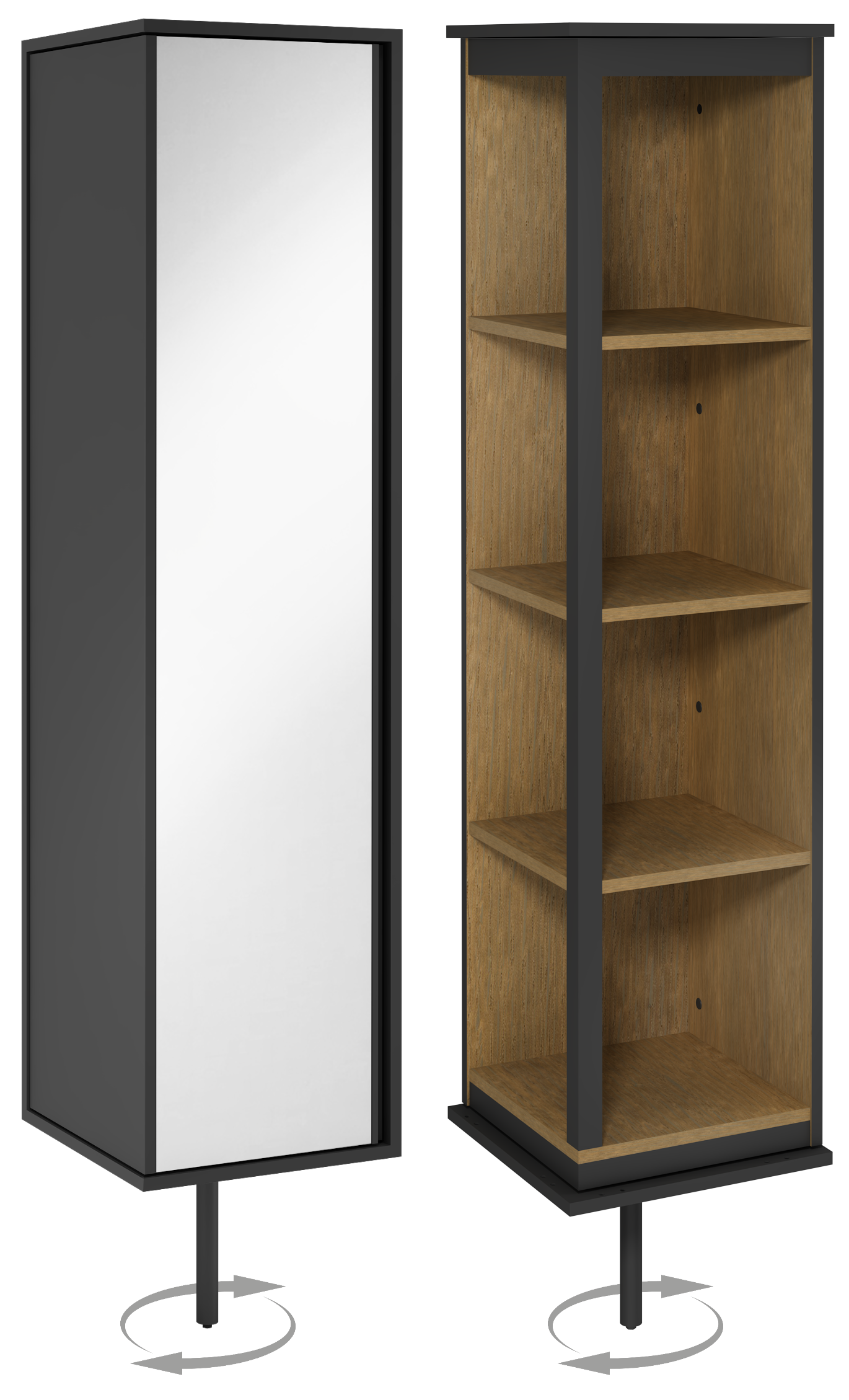 Curvo Furnspine Boy Dolap 40 cm