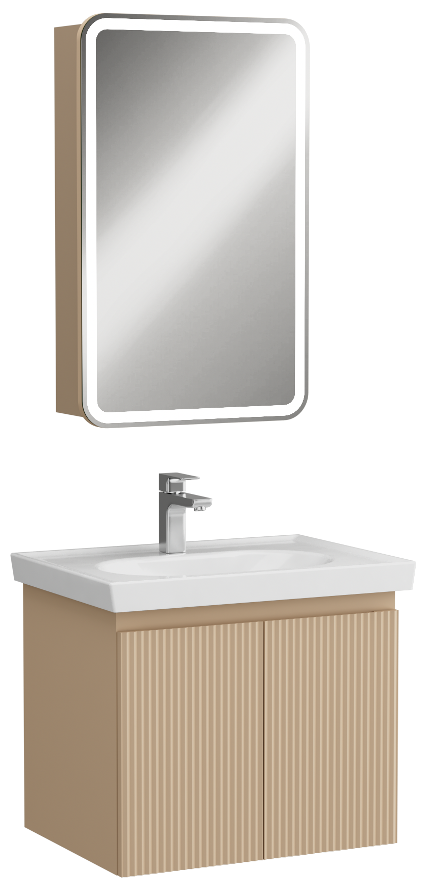 Finestra Lavabo Dolabı Cappucino 60 cm