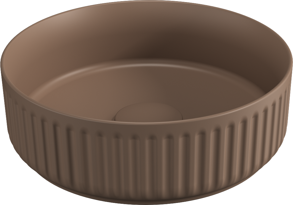 Ion Tezgah Üstü Lavabo 36 cm Vizon