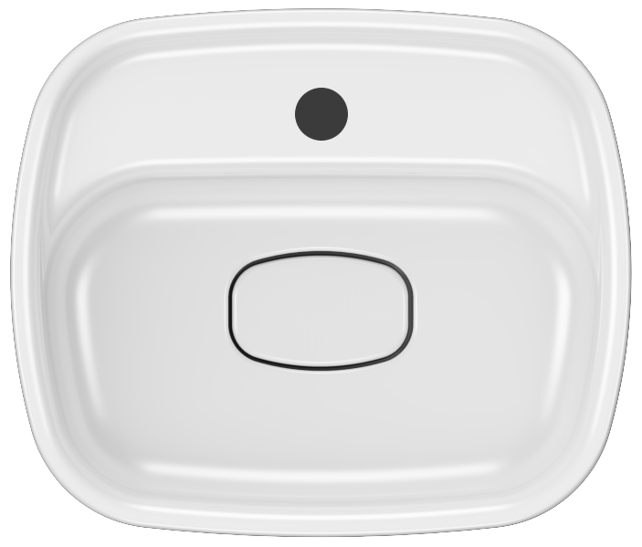 Fluido Tezgah Üstü Lavabo 47 cm 