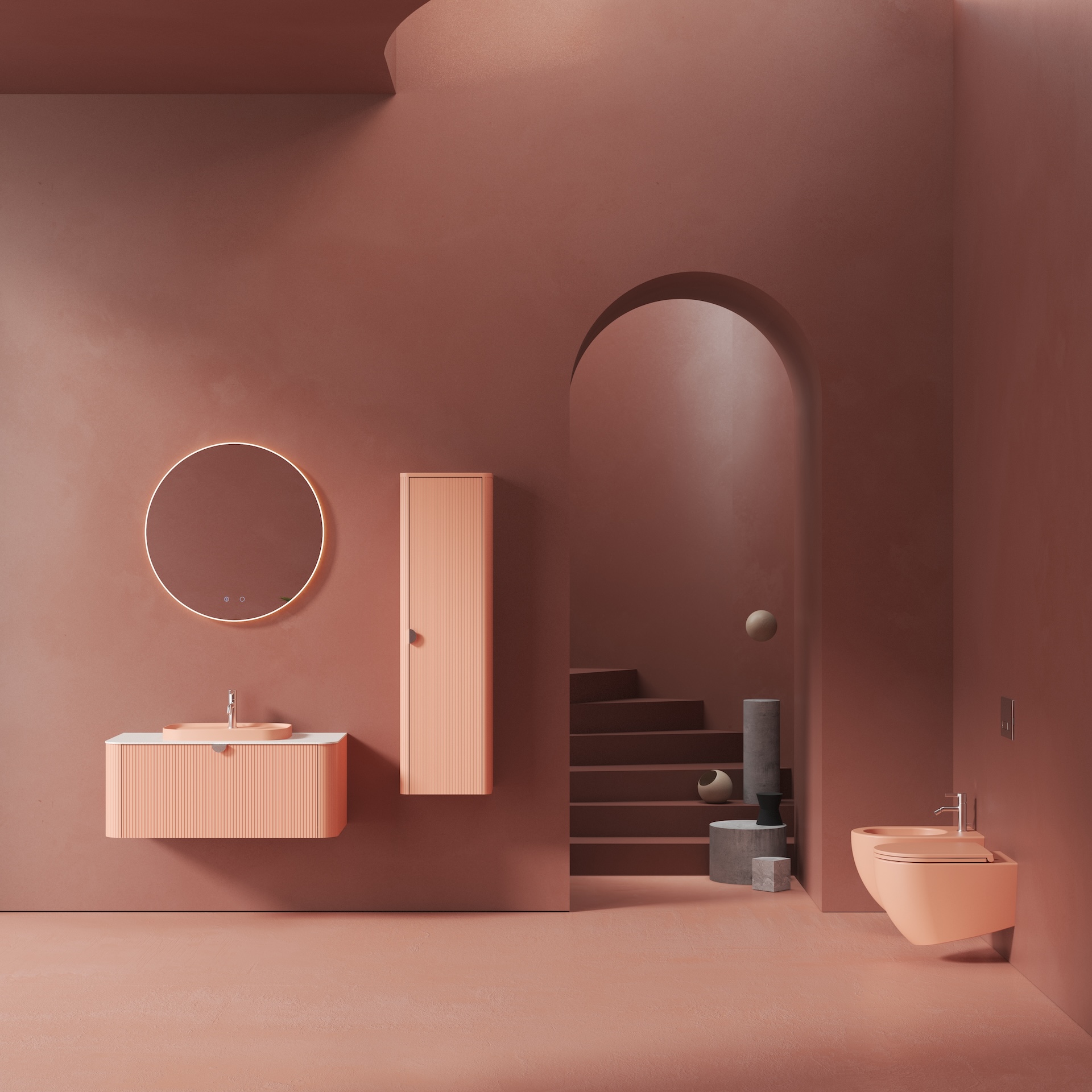 Sistema R Lavabo 65 cm