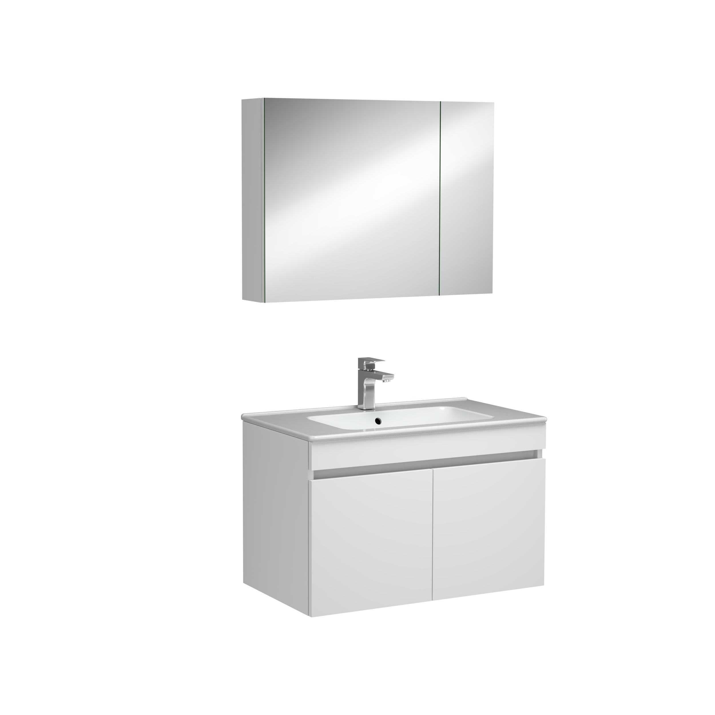 Tropea Lavabo Dolabı Beyaz 80 cm 