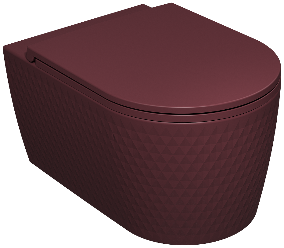 Rondini Asma Klozet Rustik Bordo - VORTEX 