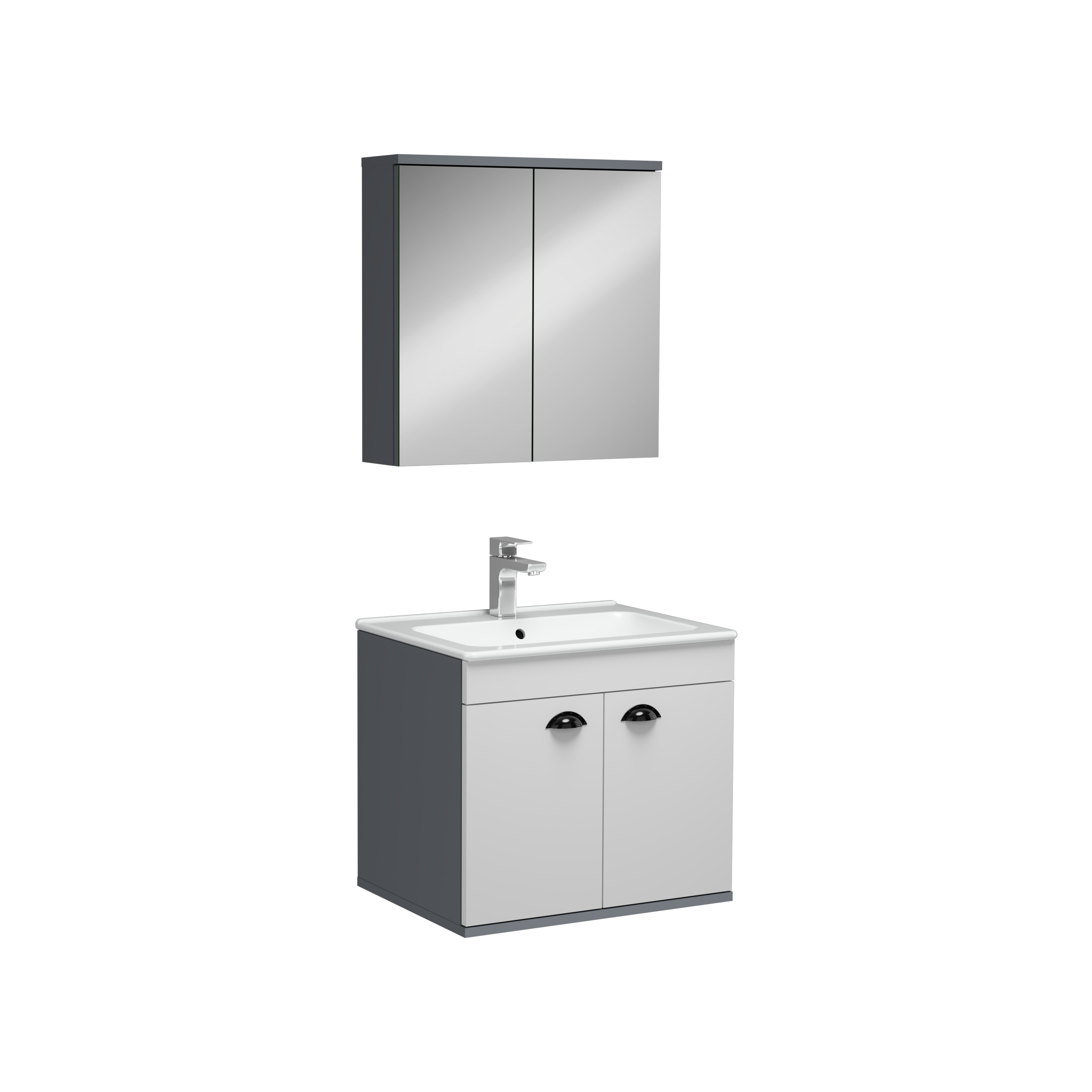Modico Lavabo Dolabı Beyaz 60 cm