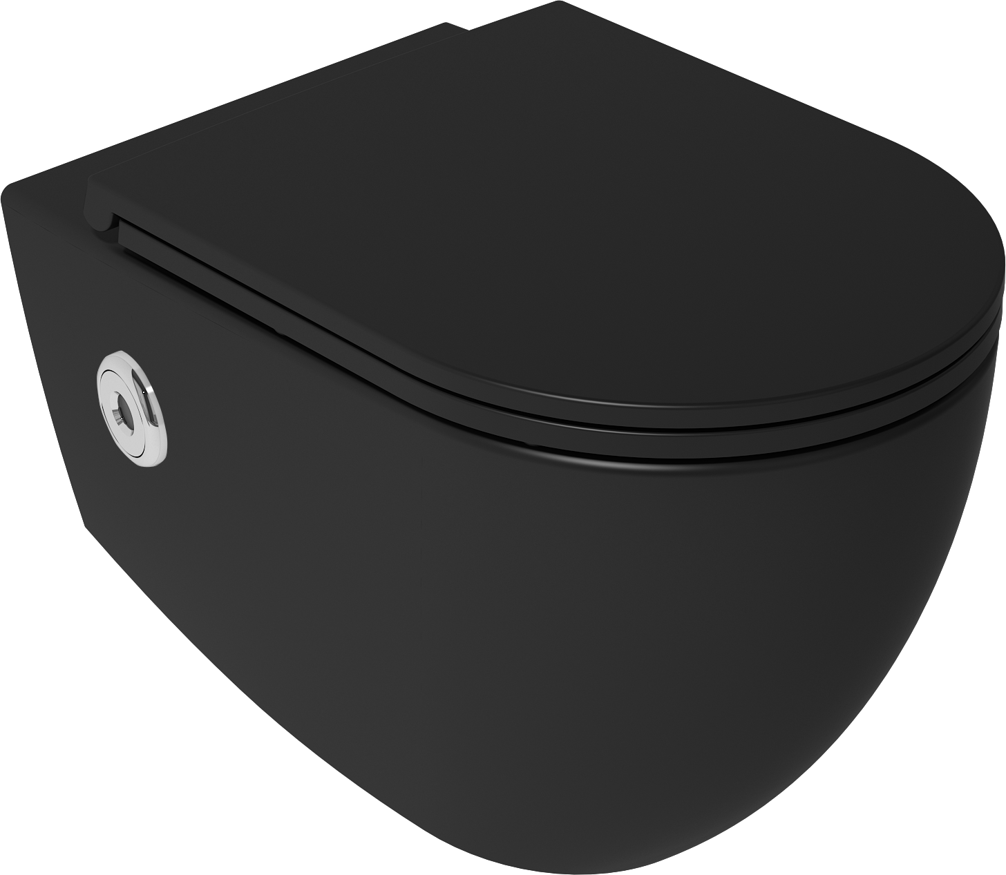 Infinity Due SensoClean Asma Klozet Siyah - VORTEX 