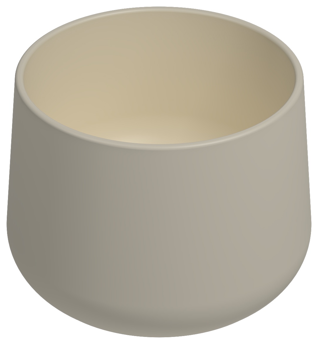 Allegro Tezgah Üstü Monoblok Lavabo 42 cm Fildişi