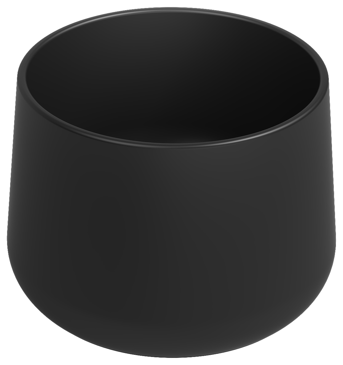 Allegro Tezgah Üstü Monoblok Lavabo 42 cm Siyah