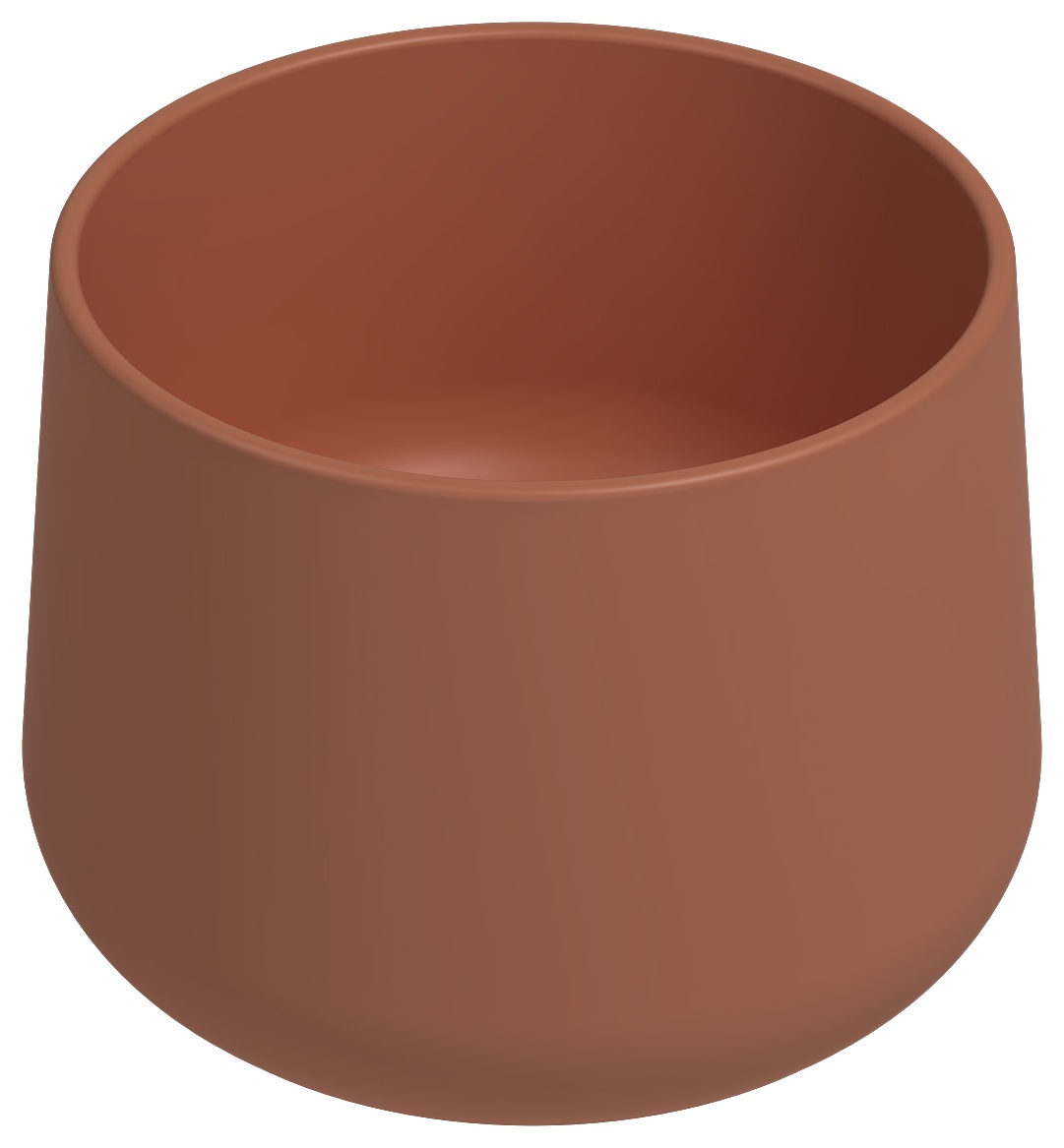 Allegro Tezgah Üstü Monoblok Lavabo 42 cm Terracotta