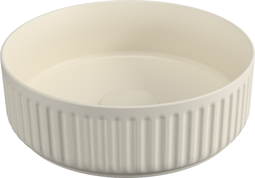 Ion Tezgah Üstü Lavabo 36 cm Fildişi