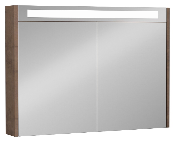 Bella 90cm Dolaplı Ayna -Ledli Retro Bronz