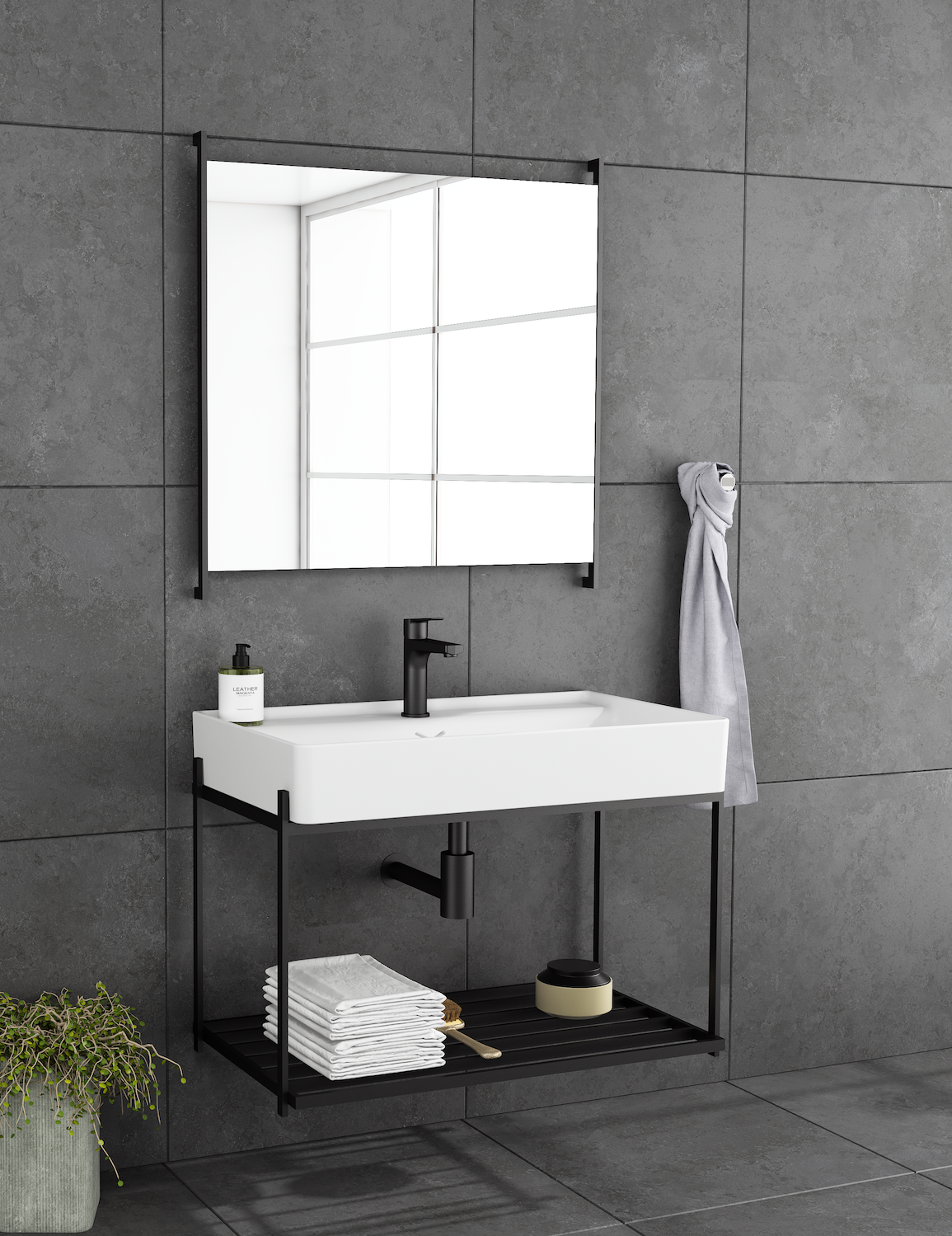 Parma Lavabo Ünitesi 60 cm