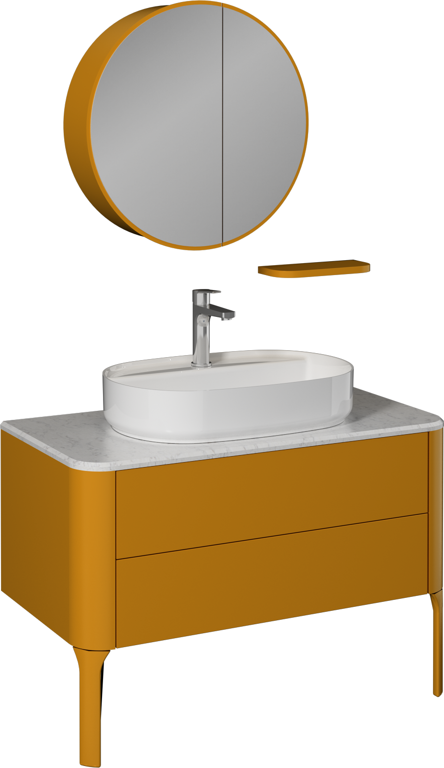 Sogno Lavabo Ünitesi Amber 100 cm 