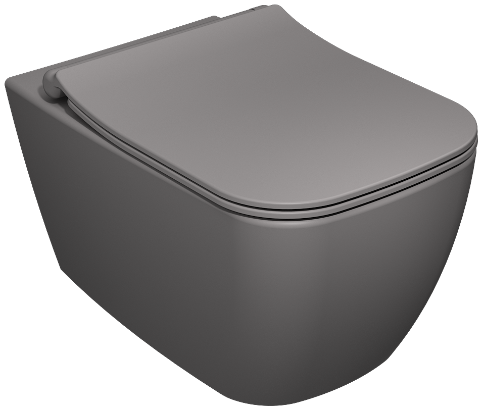 Vea Due Asma Klozet Taş Gri - VORTEX  