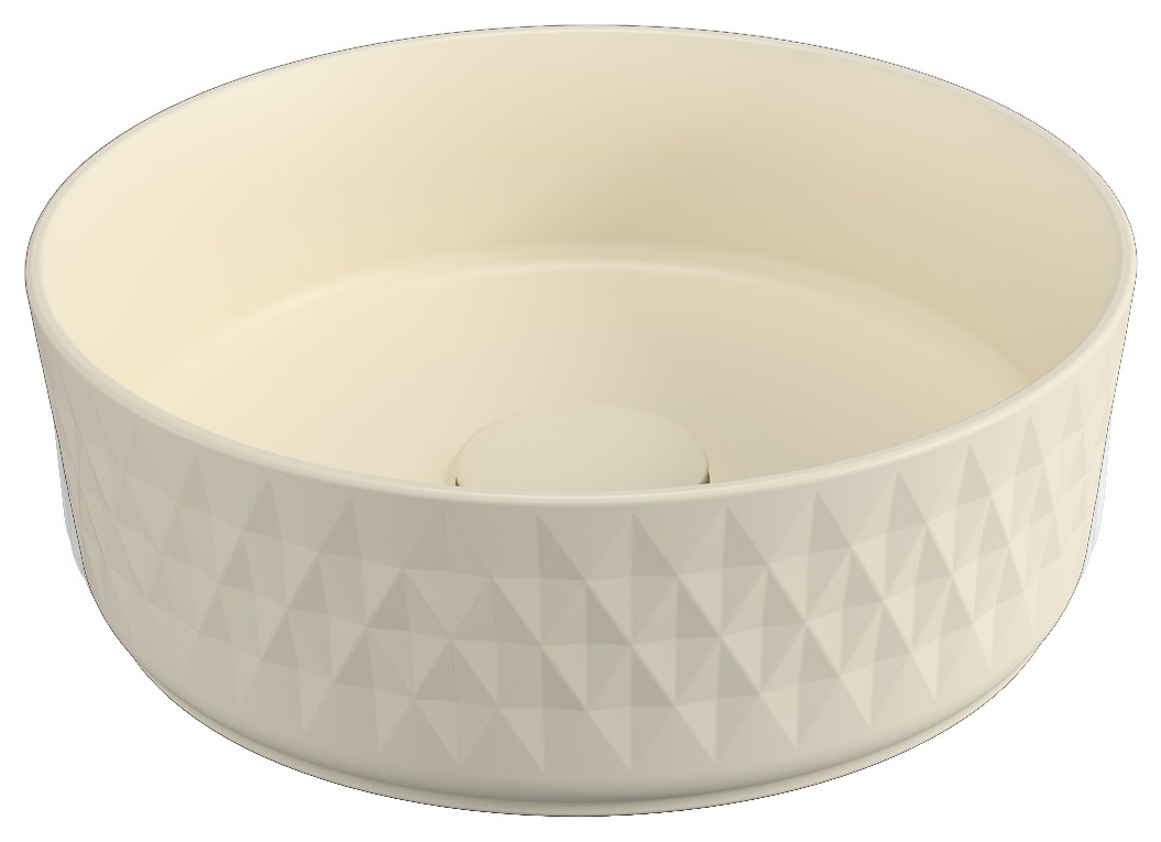 Davanti Tezgah Üstü Lavabo 36 cm Fildişi