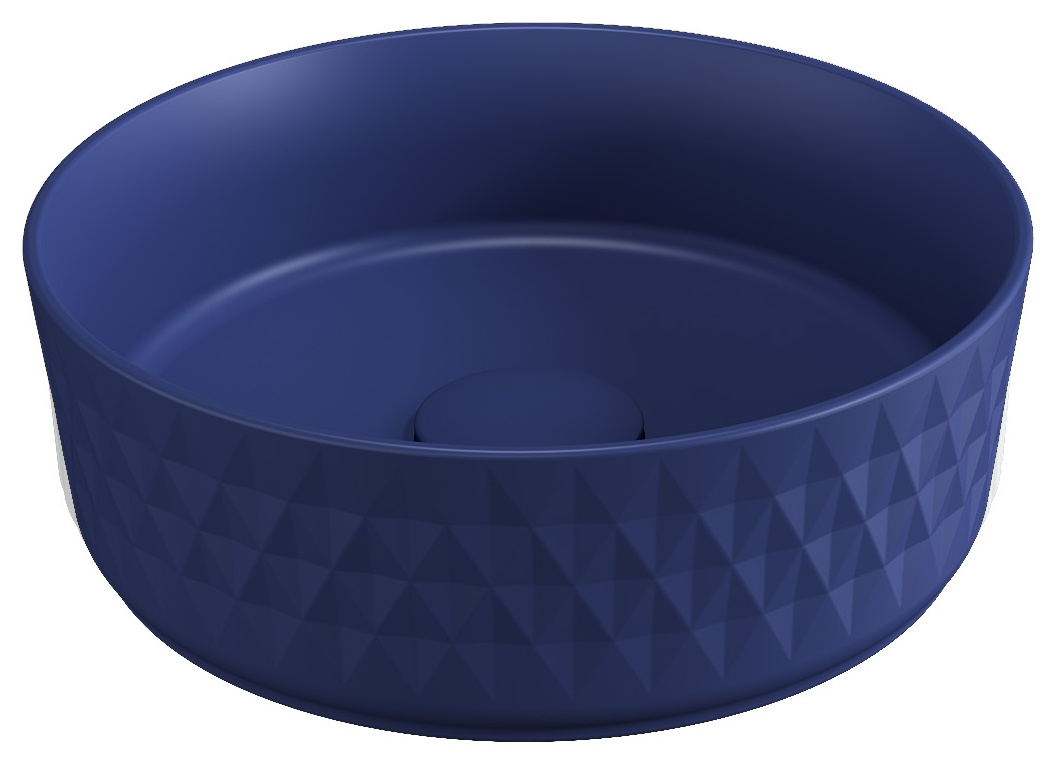 Davanti Tezgah Üstü Lavabo 36 cm Isvea Mavisi