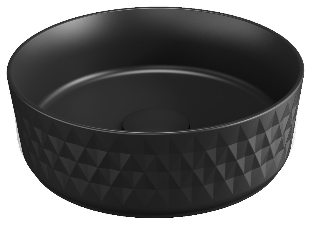 Davanti Tezgah Üstü Lavabo 36 cm Siyah