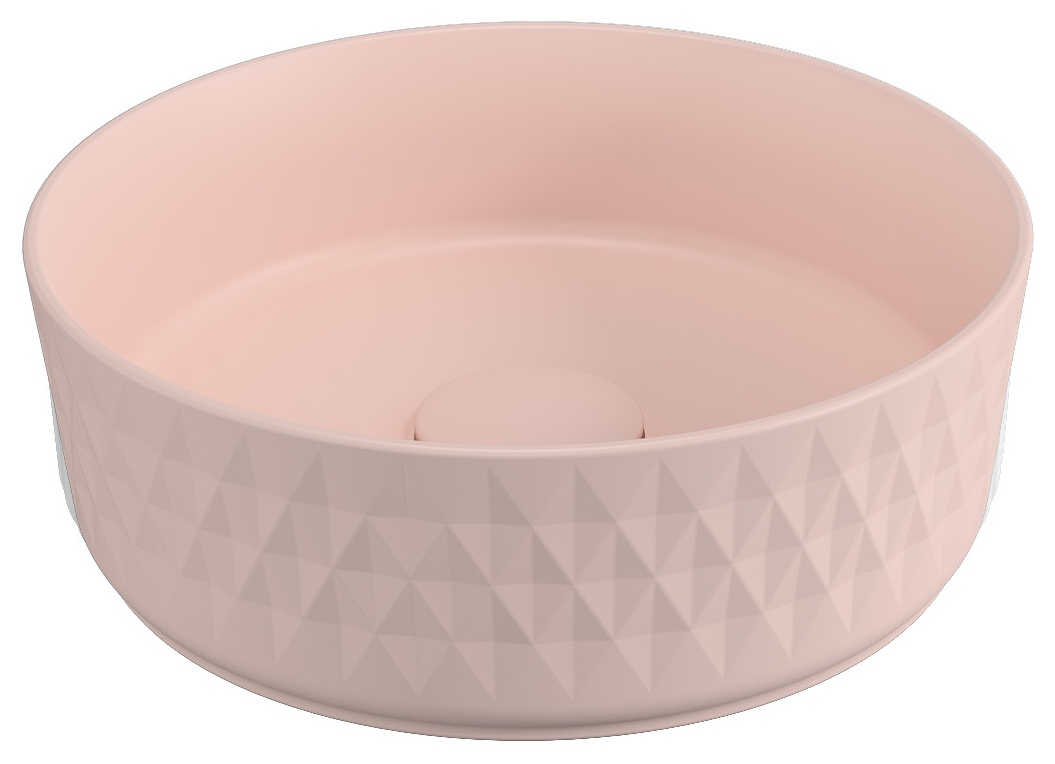 Davanti Tezgah Üstü Lavabo 36 cm Somon