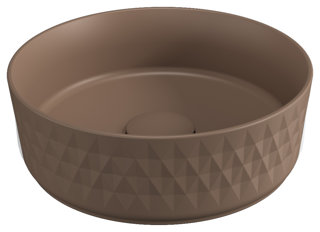 Davanti Tezgah Üstü Lavabo 36 cm Vizon