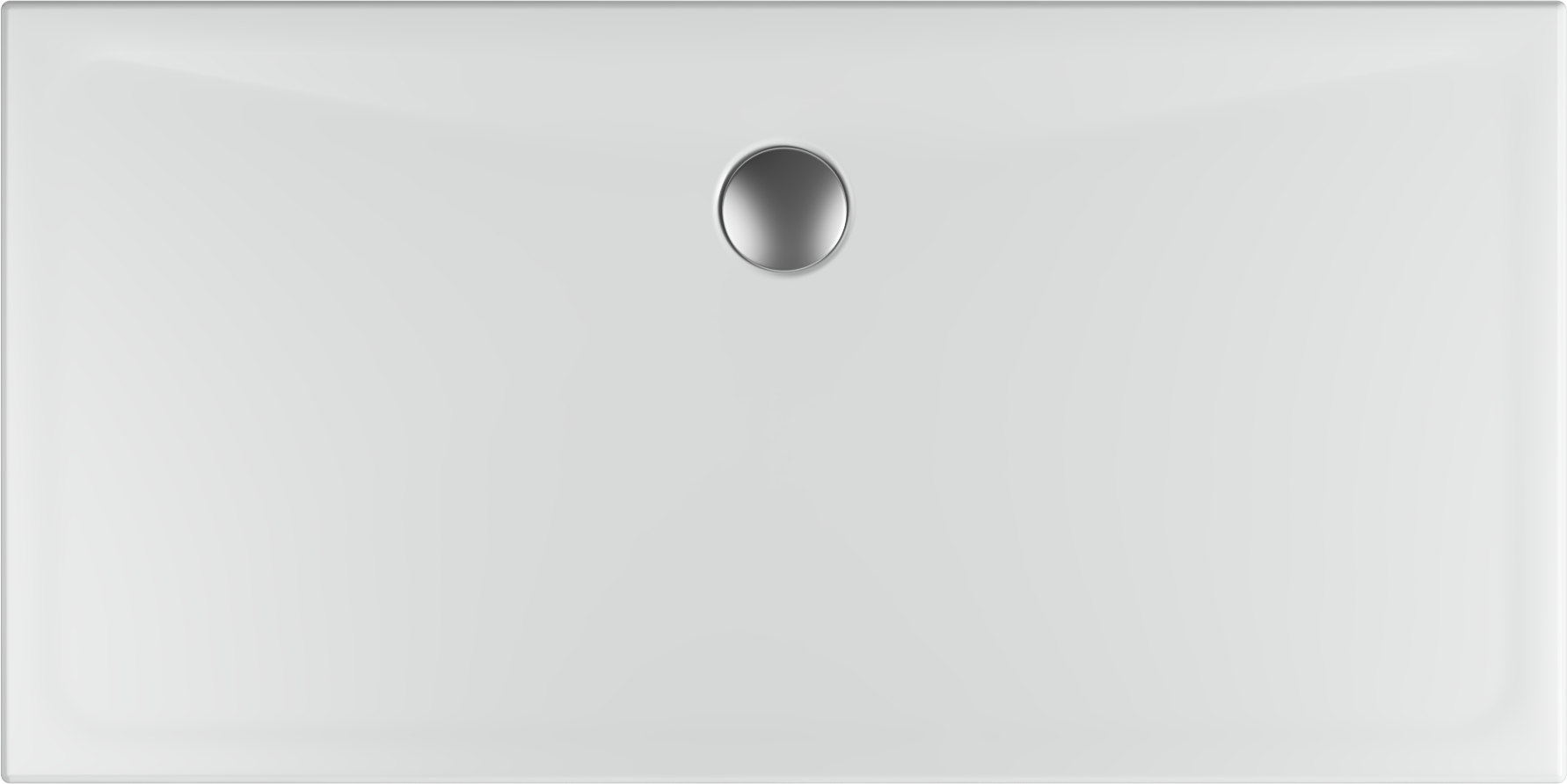 Flat Fireclay Seramik Duş Teknesi 140x70cm