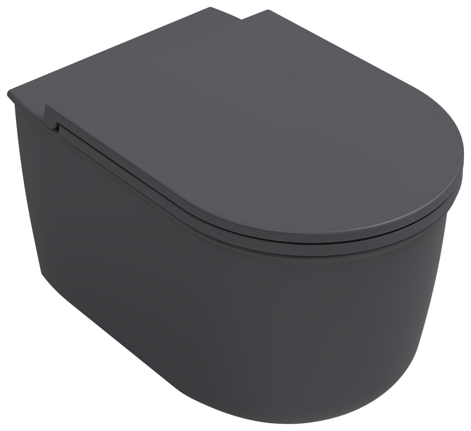 Fluido Waterfall Flush Asma Klozet Antrasit 