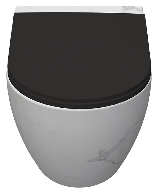 Infinity CleaRim Plus Asma Klozet Terrazzo Marmo Beyaz