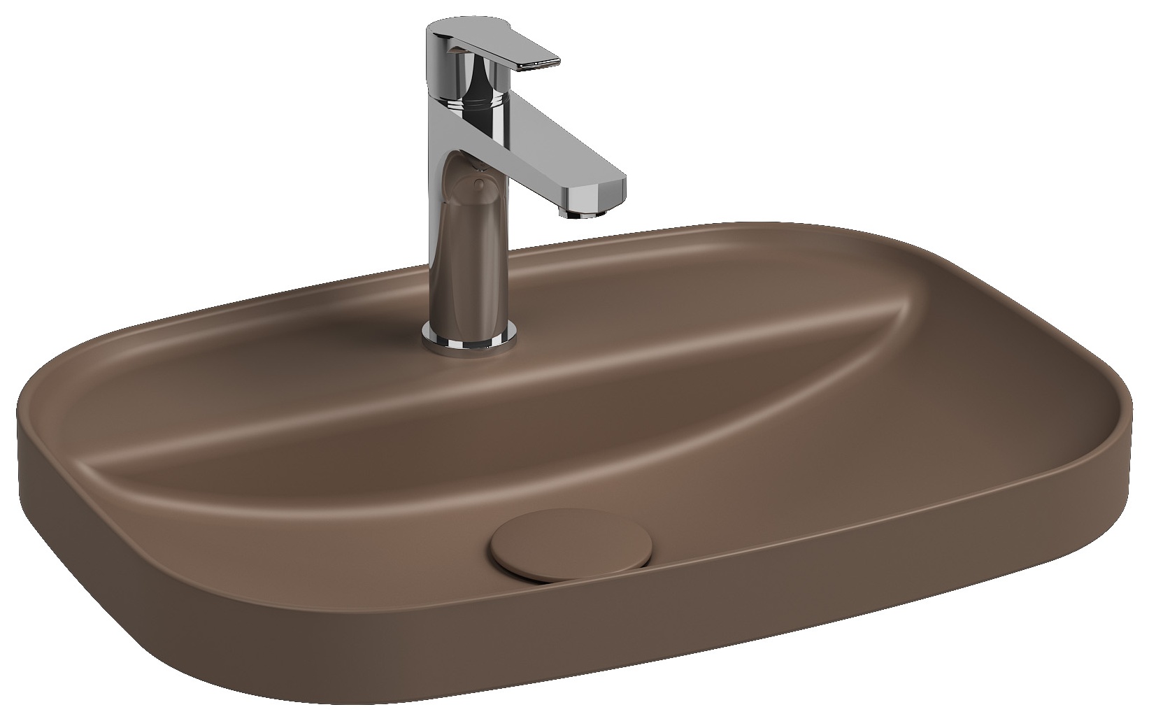 Infinity Inset Lavabo 55 cm Vizon