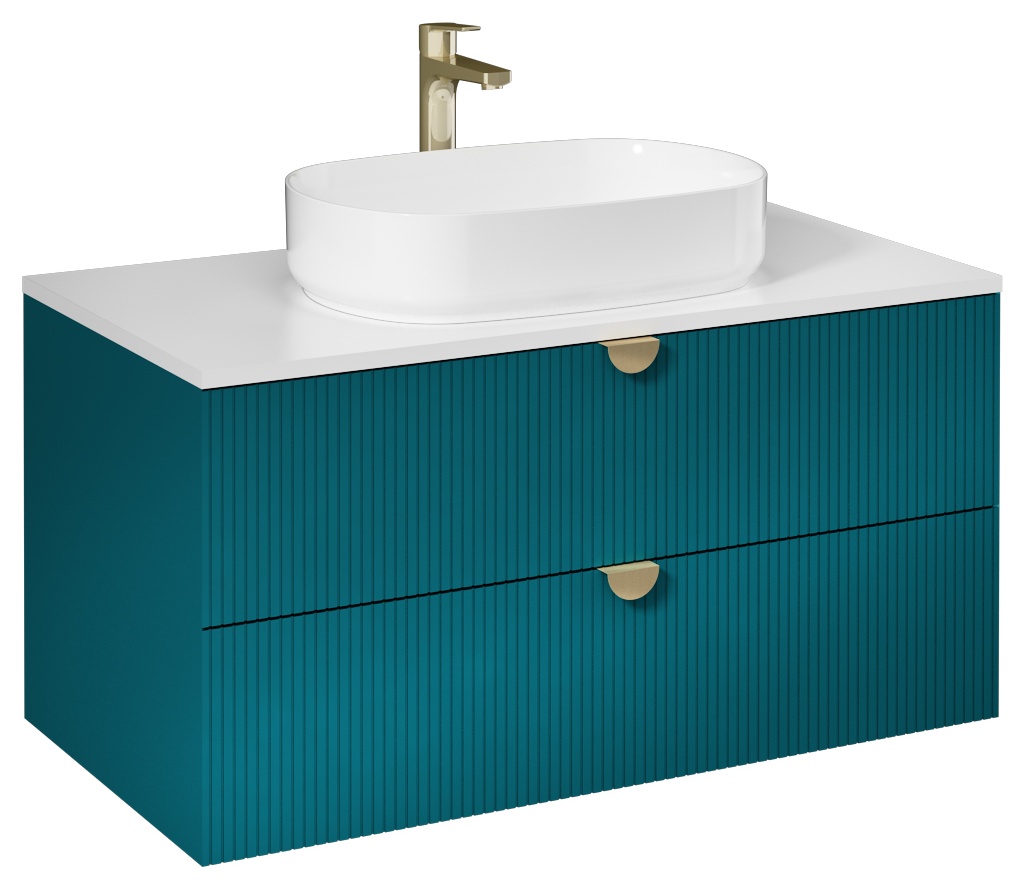 Infinity Lavabo Dolabı 100cm ( 10NF65055dahil) Okyanus