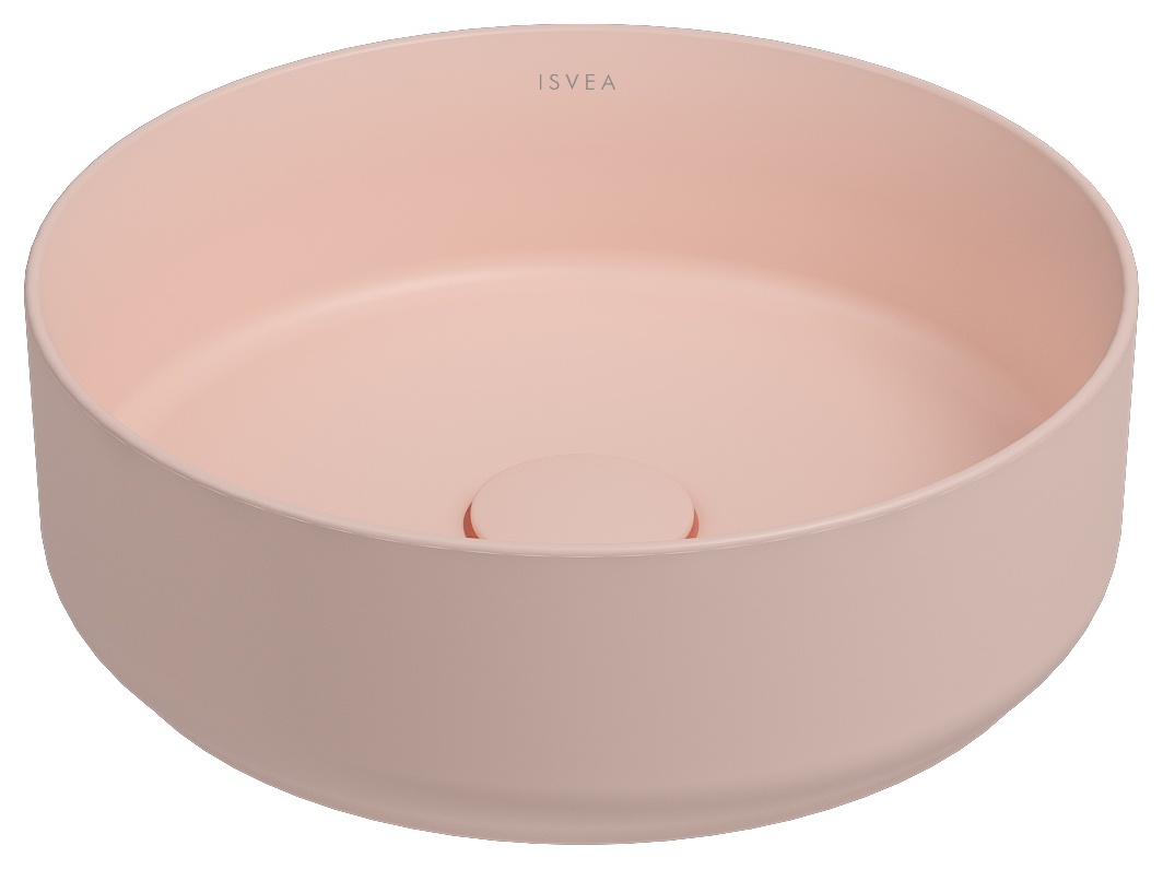 Infinity Tezgah Üstü Lavabo 36 cm Somon