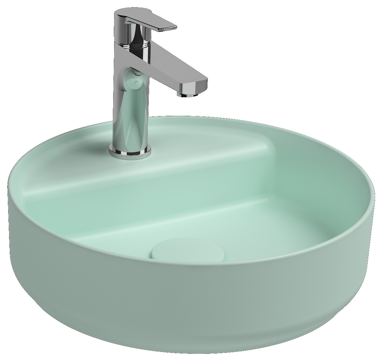 Infinity Tezgah Üstü Lavabo 42 cm Mint